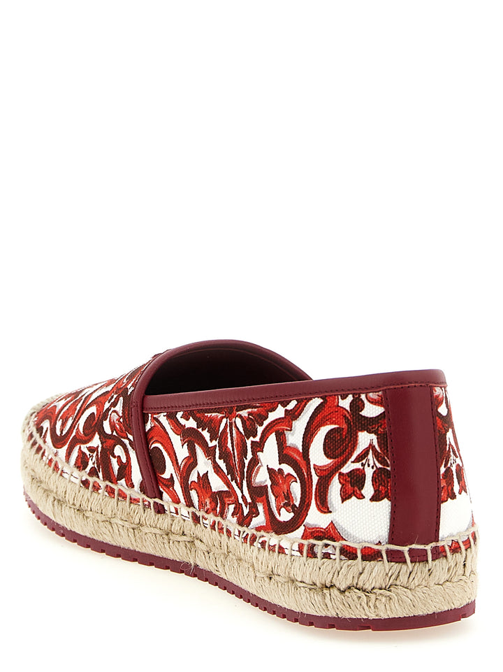 Dolce & Gabbana Boccaccio Flat shoes - Red | e0bf2fa30e1338babe21cd29c94a6709f86baaec