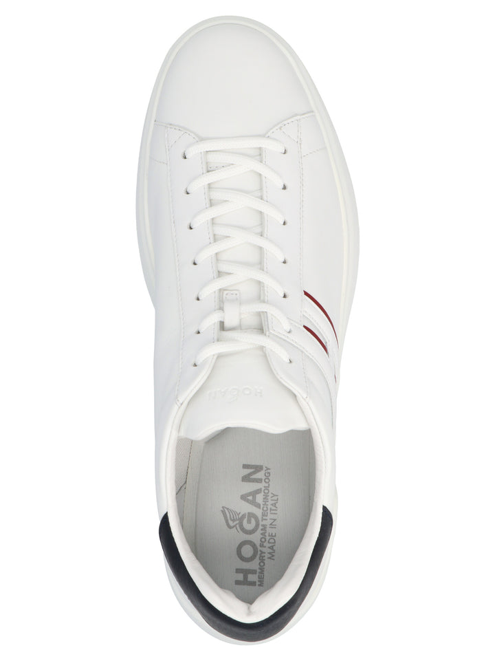 Hogan	 Slash H Sneakers - White | 7b40c0045b8e44f902487acc66e8a041d6679587