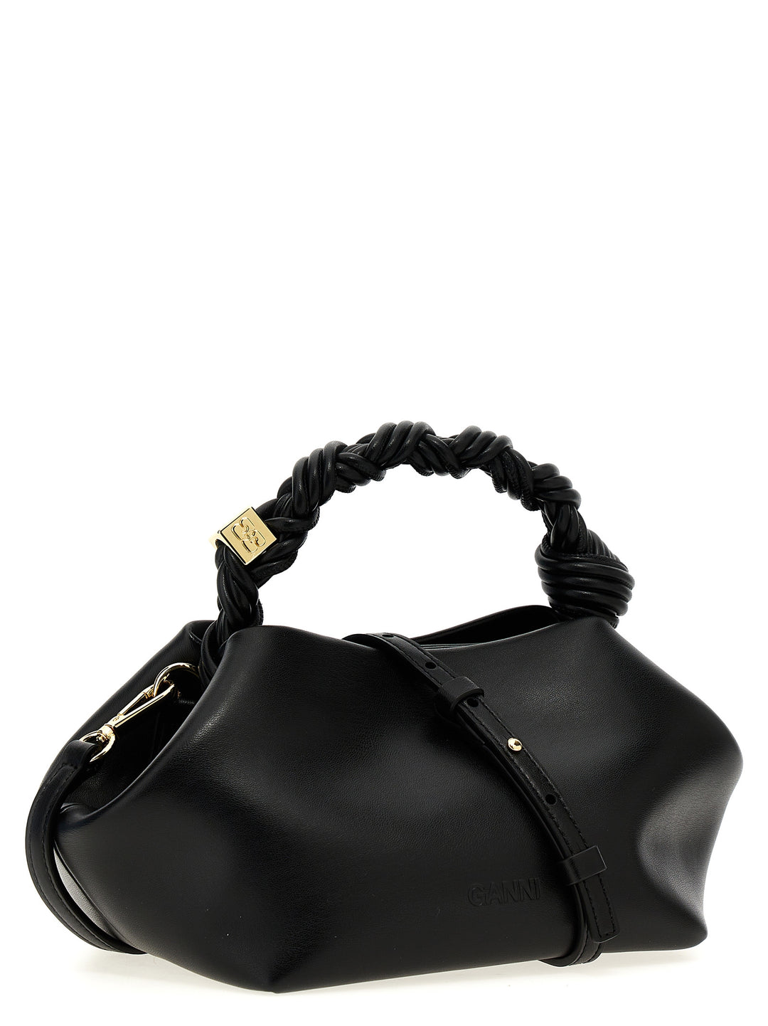 Ganni Bou Hand Bags - Black | 386106ebec3f9131d75b9f657b8a14fc19eccf83