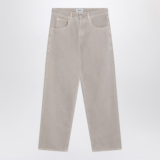 Beige Jeans In Regenerated Denim