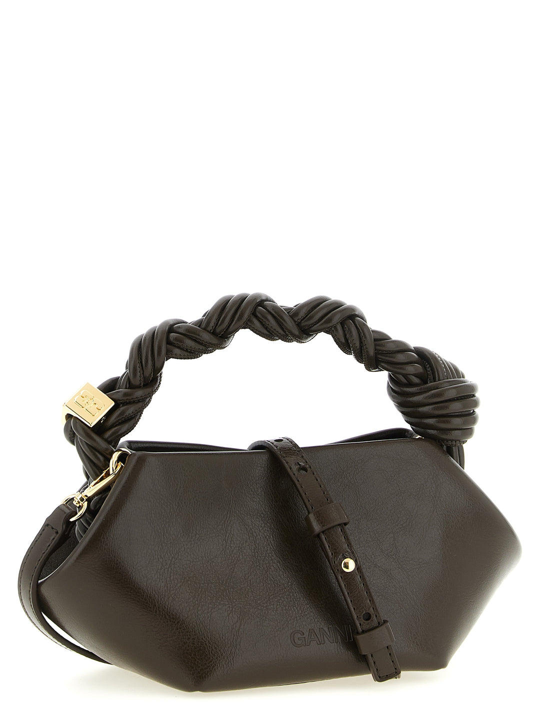 Ganni Bou Hand Bags - Brown | 4f93df0969f858f85db4159c6d46fc61d6e5ff75