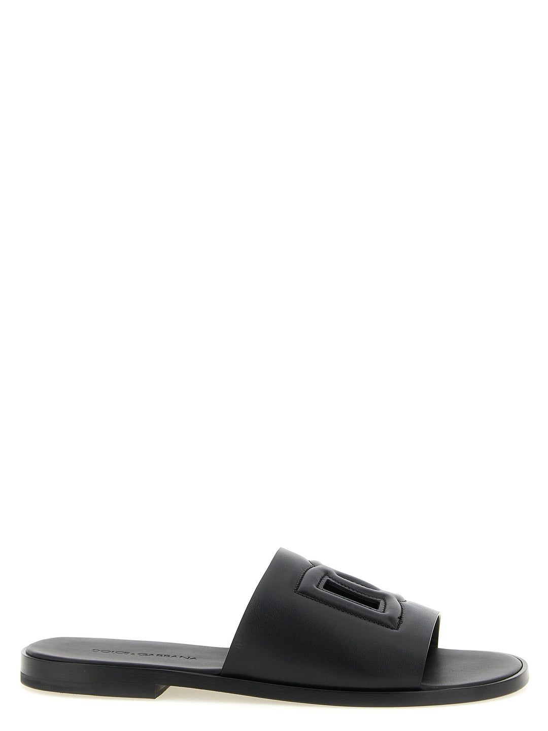Dolce & Gabbana Dg Light Sandals - Black | f91bb1ddd19e77df829279f35dcff8b86ea12668