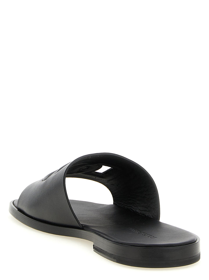 Dolce & Gabbana Dg Light Sandals - Black | c84284975e871913805140d7b60d385612ef6370