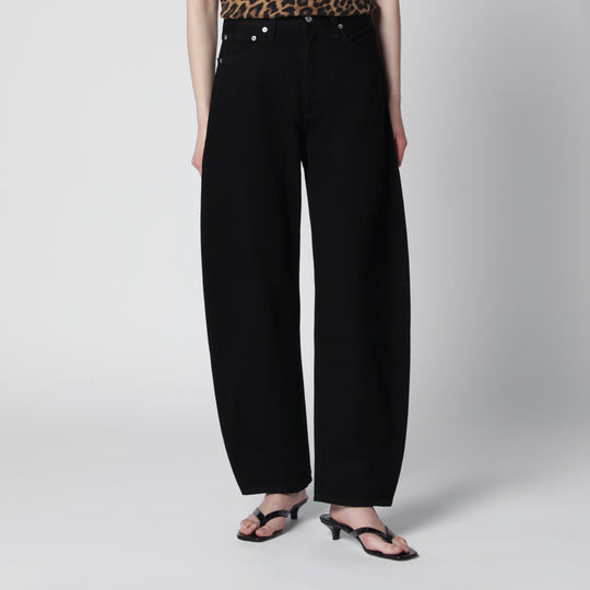 Luna Jeans In Black Cover Denim