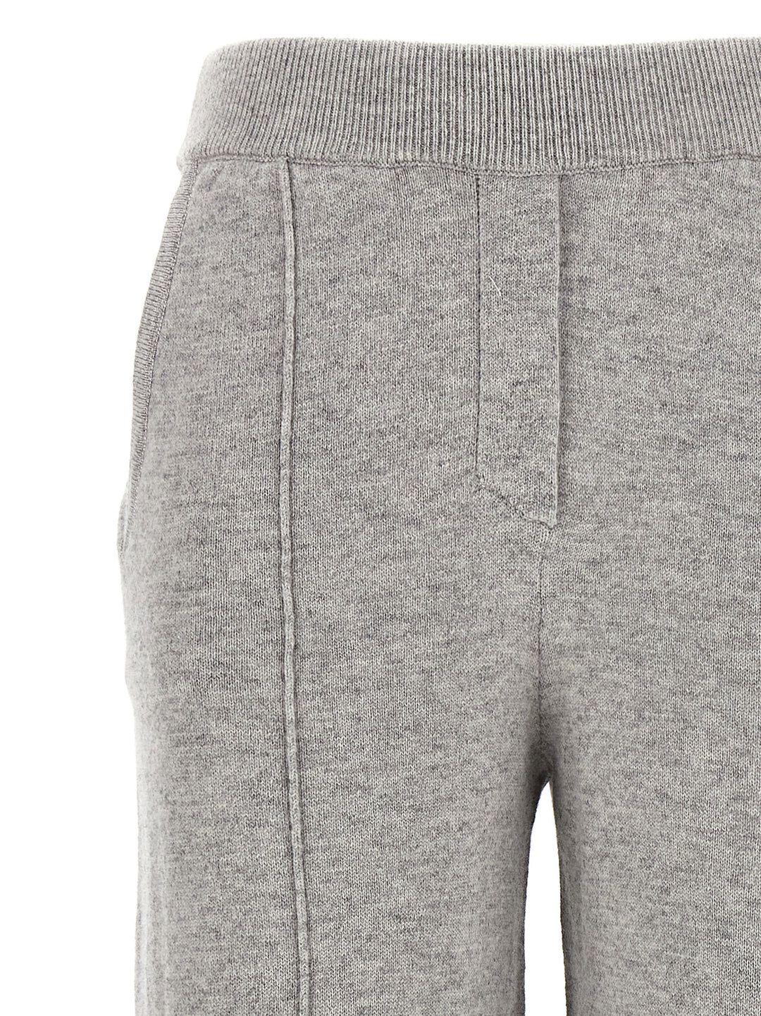 Peserico Silk Wool Pants - Gray | 0fe72e0f705a4a673200ac11860b60ee559b6e5f
