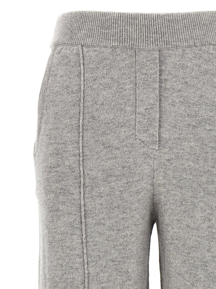 Peserico Silk Wool Pants - Gray | 0fe72e0f705a4a673200ac11860b60ee559b6e5f