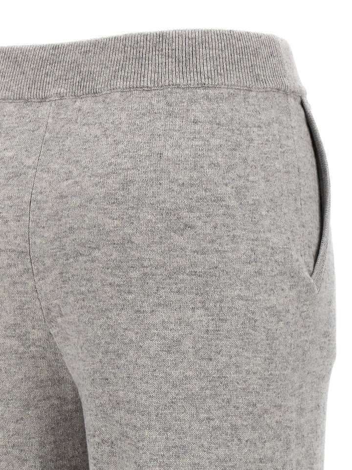 Peserico Silk Wool Pants - Gray | fd387a7f29349599163989793dd10ceb22b6b7db
