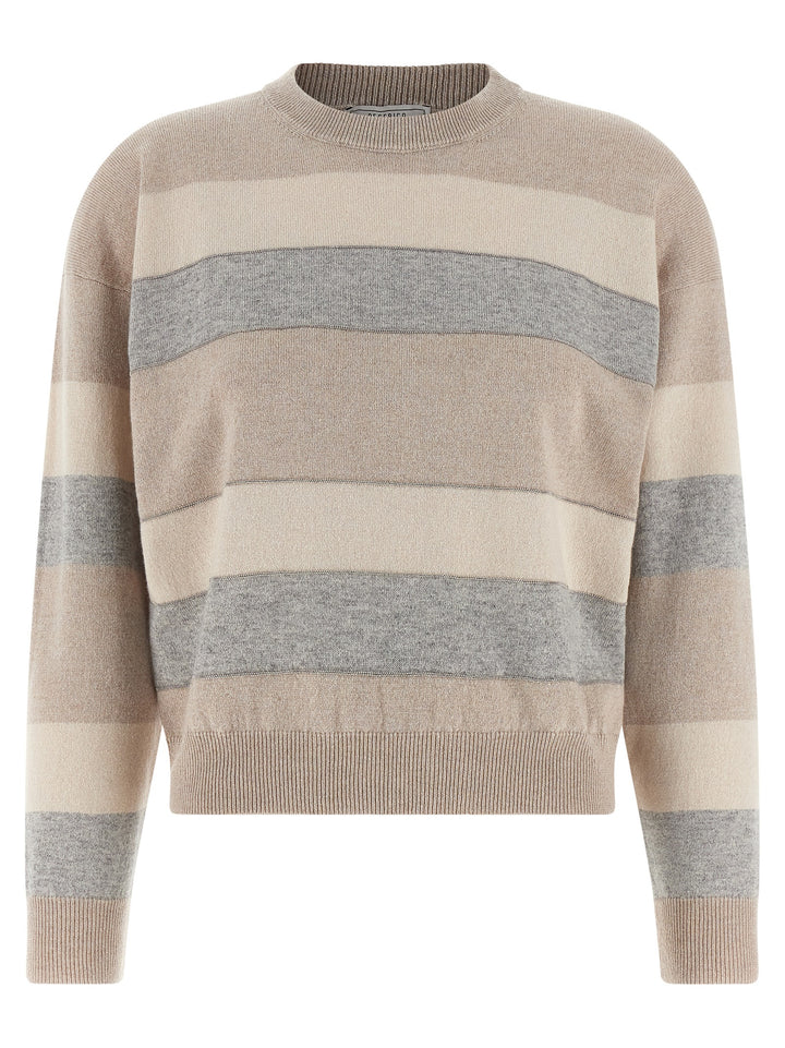 Peserico Wool Sweater Sweaters and Cardigans - Beige | e4fb3af8a024f281b99c625377201a79bdb30485