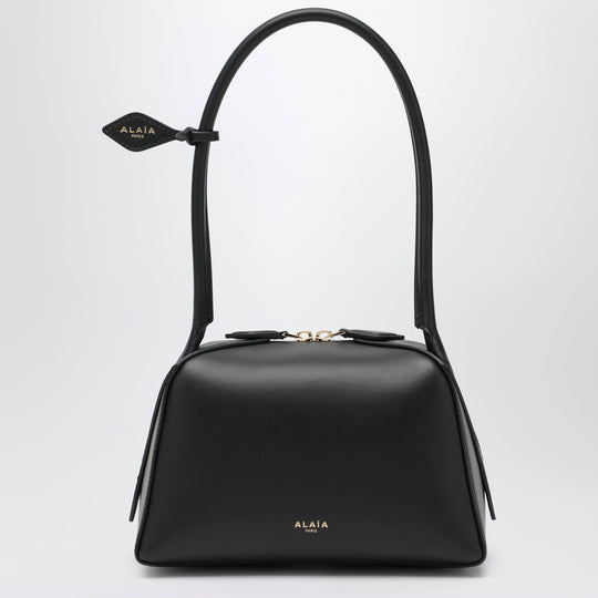 Small Le Teckel Shoulder Bag In Black Calfskin