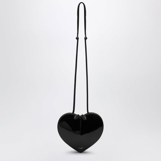 Le Coeur Black Patent Leather Bag