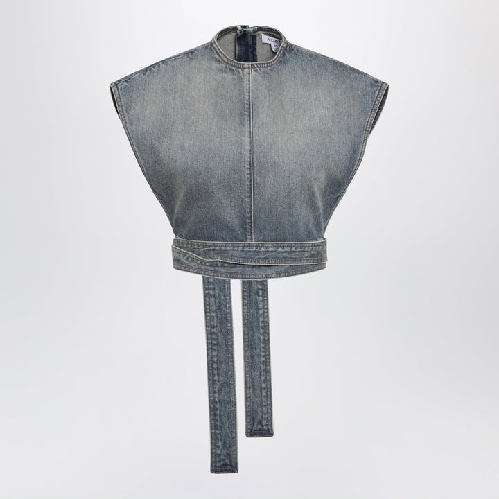 AlaïA Shirts & Tops - Blue | 993df786cbcc31b7a437f46143bceee808dced84