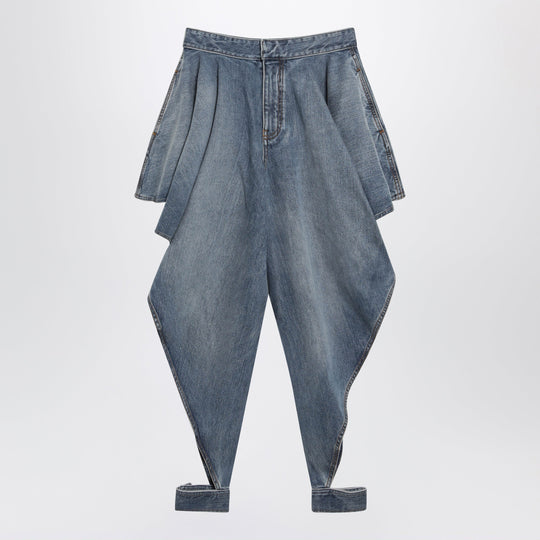 Dé Lavé Panel Jeans In Raw Denim Blue