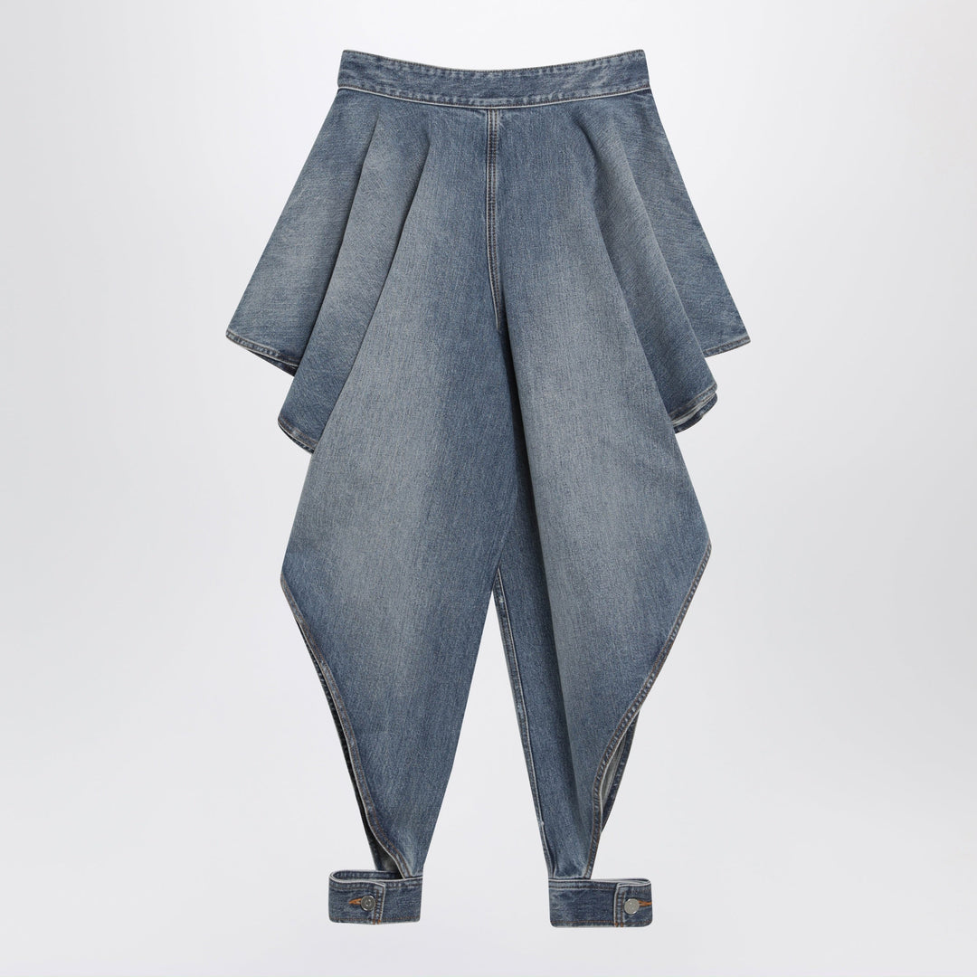 AlaïA Pants - Blue | 95b026966f8f2d8d88fa5a3480a8e32d6717212c