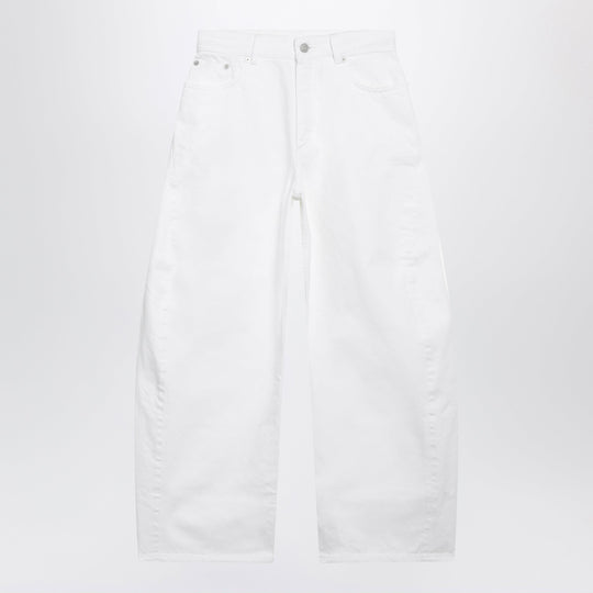 White Rodeo Denim Trousers