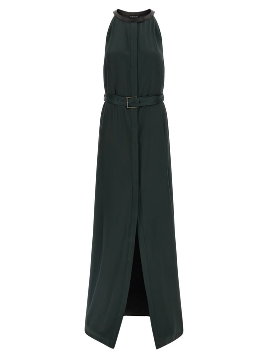 American Neckline Dress Dresses Green