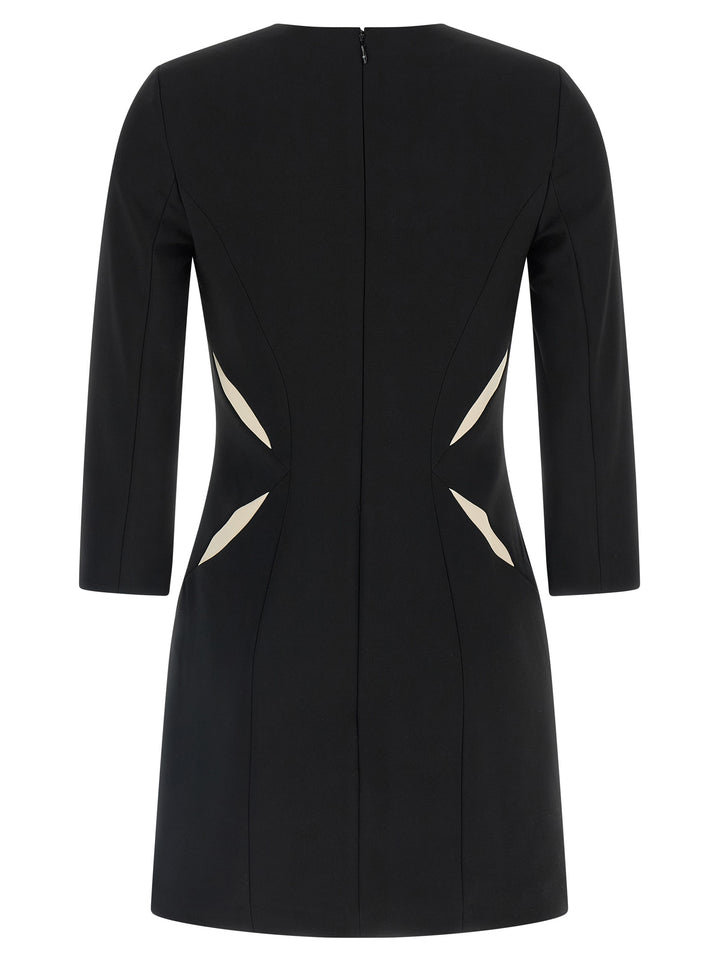 Elisabetta Franchi Sheath Dress Dresses - White/Black | b751616c6e58597235502081667c9dae10922500