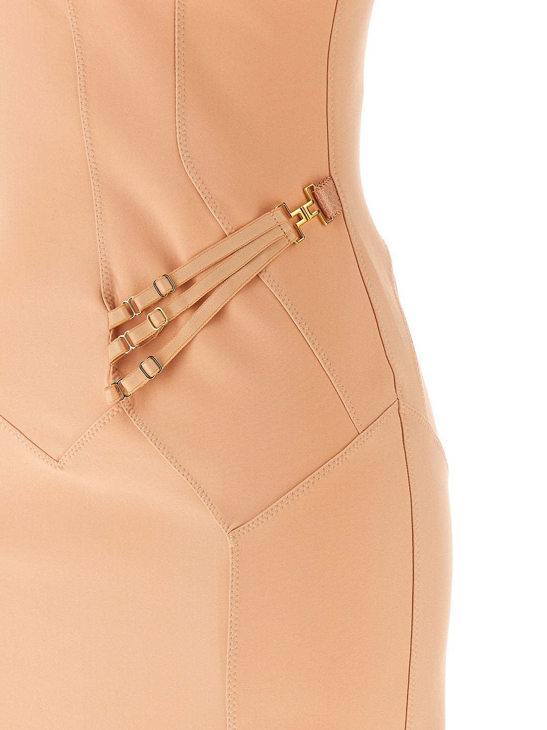 Elisabetta Franchi Corset Dress Dresses - Pink | 5573253f8255ae155308c25665fd979105944c6a