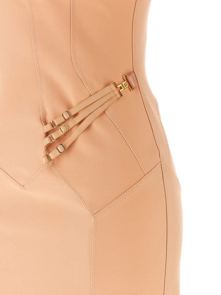 Elisabetta Franchi Corset Dress Dresses - Pink | 5573253f8255ae155308c25665fd979105944c6a