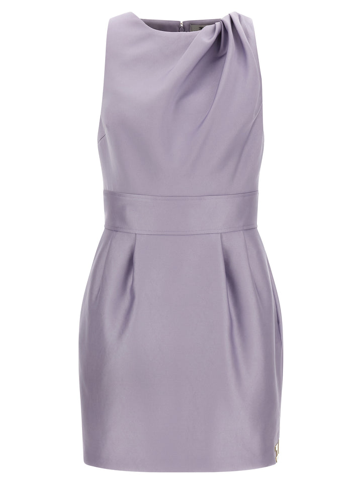 Elisabetta Franchi Duchesse Dress Dresses - Purple | bec0a669f965bb8ad8677c16b676f88edcd79751