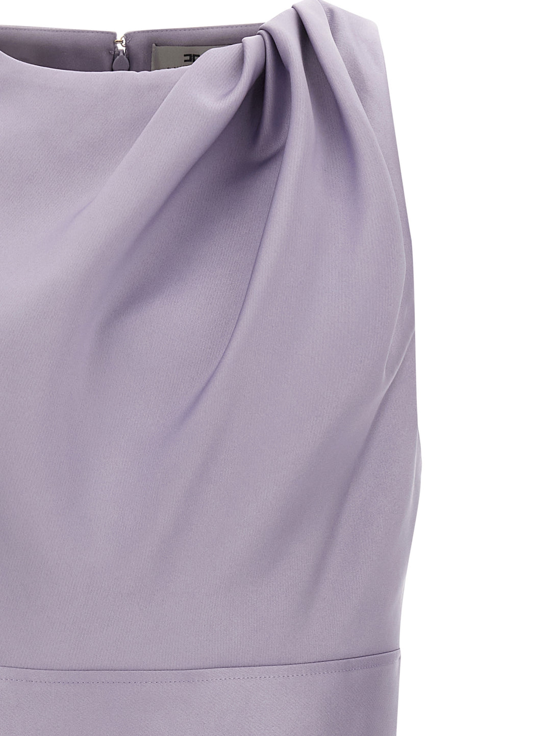 Elisabetta Franchi Duchesse Dress Dresses - Purple | c9e9b1fa4bb08f1034edace2c7695a29ebb8b8ee