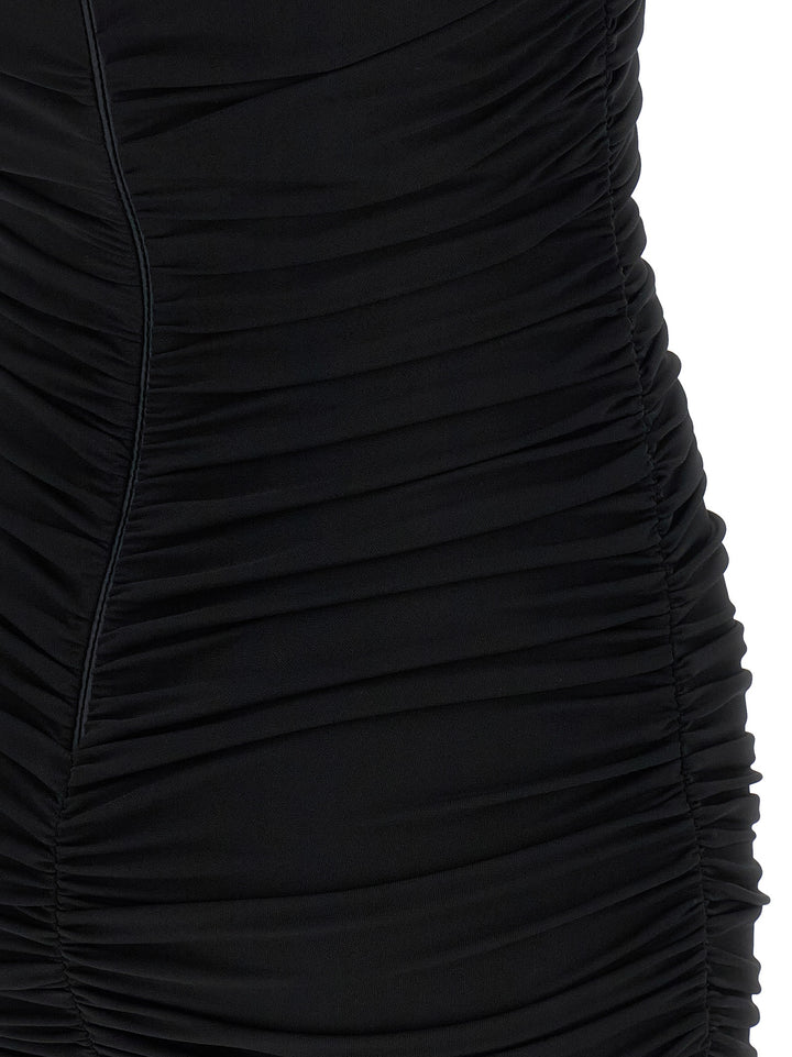 Elisabetta Franchi Heart-Shaped Neckline Dress Dresses - Black | 2b8626778c7259c7a8d396c11d65f2e8d3d1b5bf