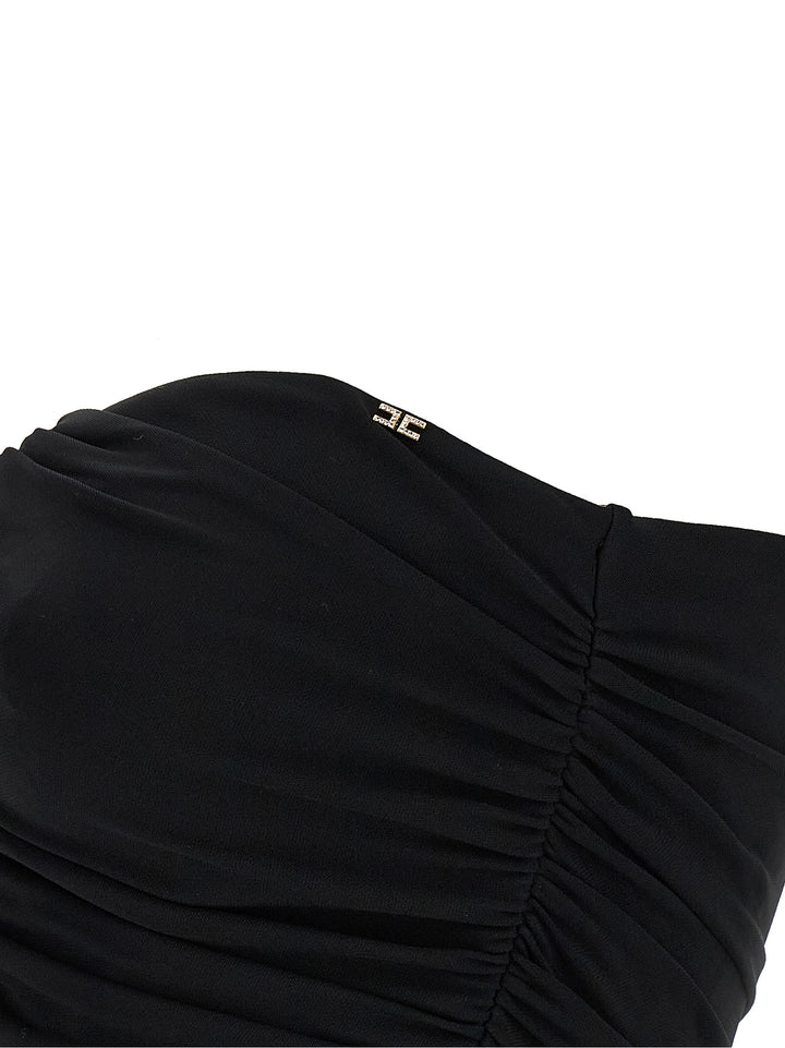 Elisabetta Franchi Heart-Shaped Neckline Dress Dresses - Black | 078f8da2fde4306443b475eabbd3ece15e5ec349