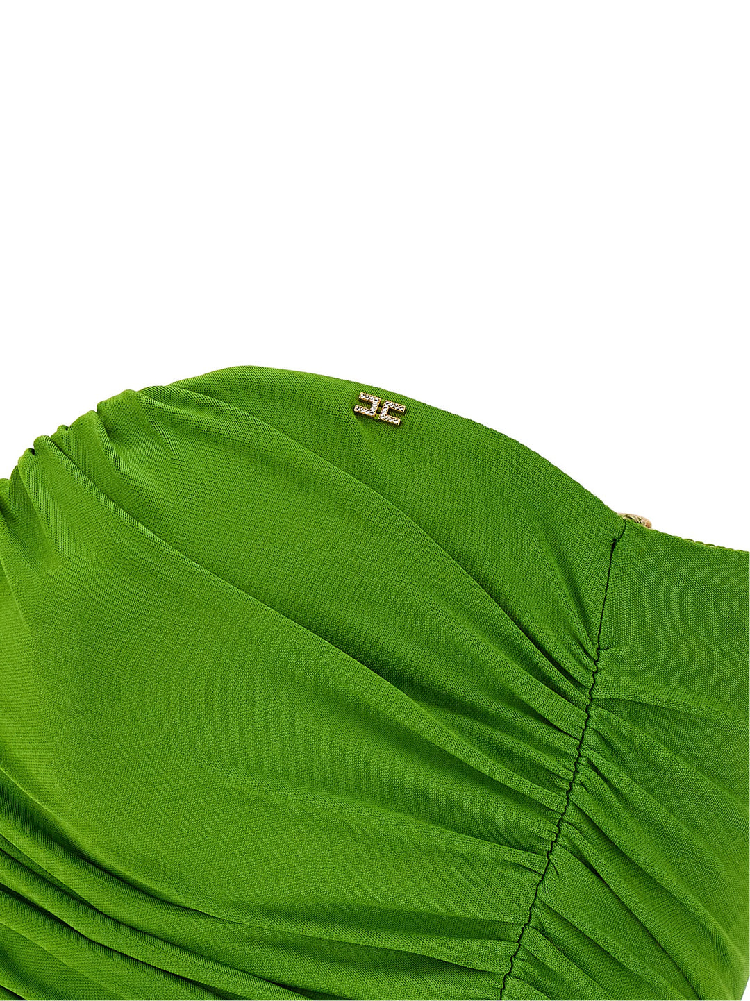 Elisabetta Franchi Heart-Shaped Neckline Dress Dresses - Green | 2a7f26b9a65da1a581dd40855ace9aae0711678d