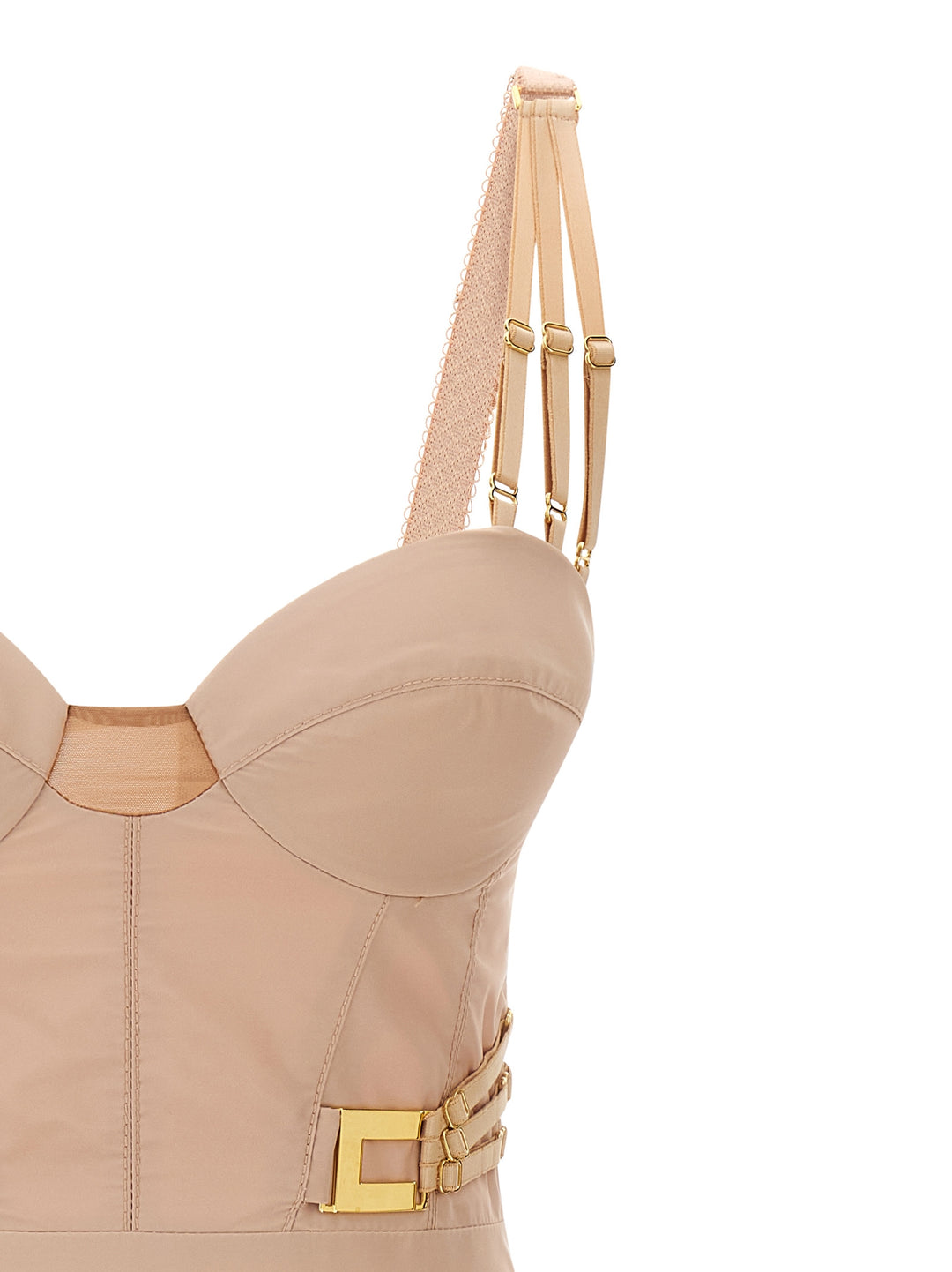 Elisabetta Franchi Corset Dress Dresses - Pink | 7798fbfad35f5984c7e0dfd542e55749a47b51e8