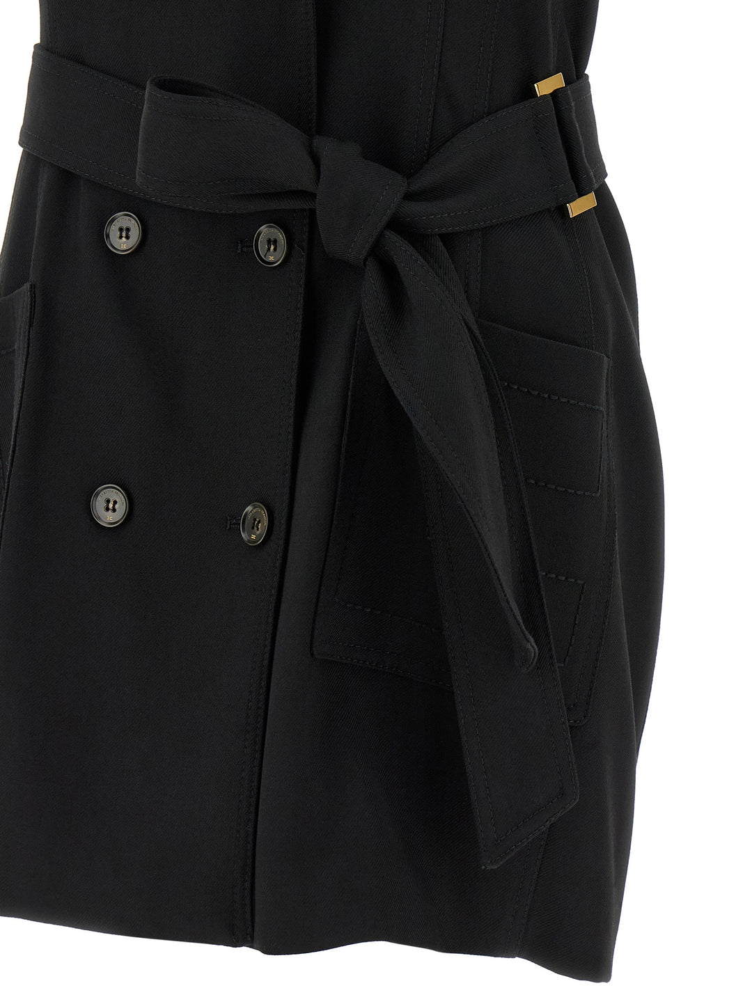 Elisabetta Franchi Vest Dress Dresses - Black | 3ba049fff88f2d9e6ac8d059c418436b339fb599