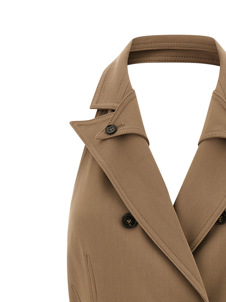 Elisabetta Franchi Vest Dress Dresses - Beige | f210555c157e96c38c069e35fba0690718da20f6