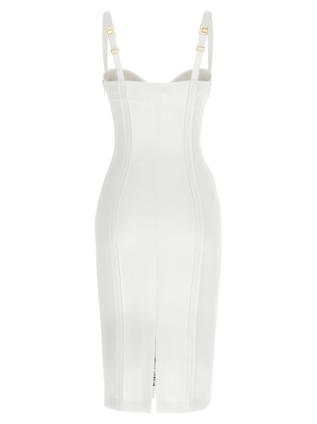Elisabetta Franchi Corset Dress Dresses - White | c08e2fd425d16d3986911fa393e7a8d5c5b97c25