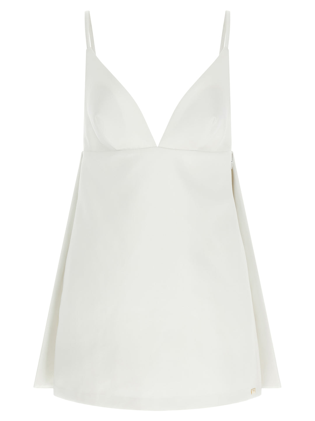 Elisabetta Franchi Duchesse Dress Dresses - White | ec524ffc75c04eca6e2c848bf87c0ec3c7a17ddb