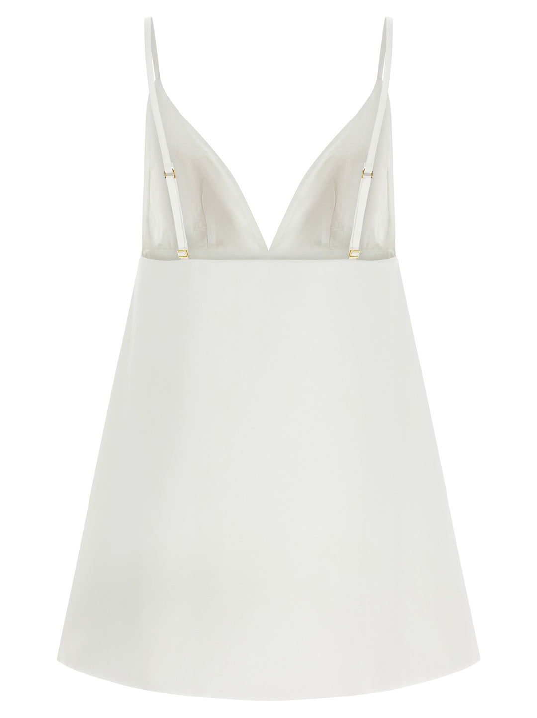 Elisabetta Franchi Duchesse Dress Dresses - White | 04661cb5631ab550c57f4124addcb78edc6d5944