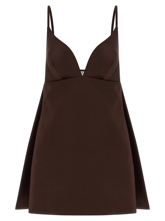 Duchesse Dress Dresses Brown