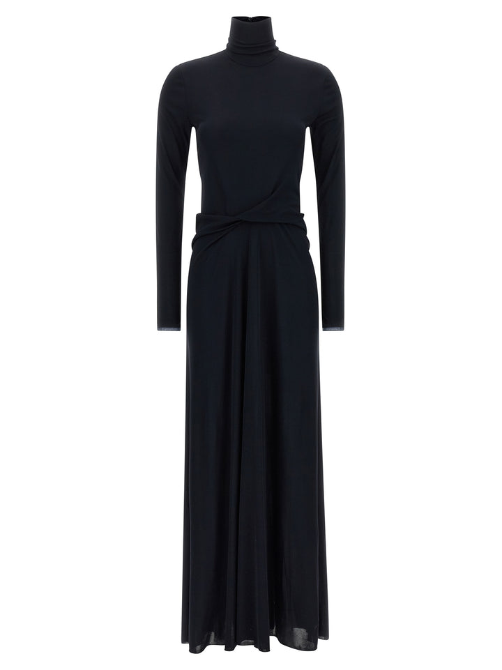 Fabiana Filippi Draped Dress Dresses - Blue | 535b3bebc2fb1ae768d90b34c28aa108ead20c87