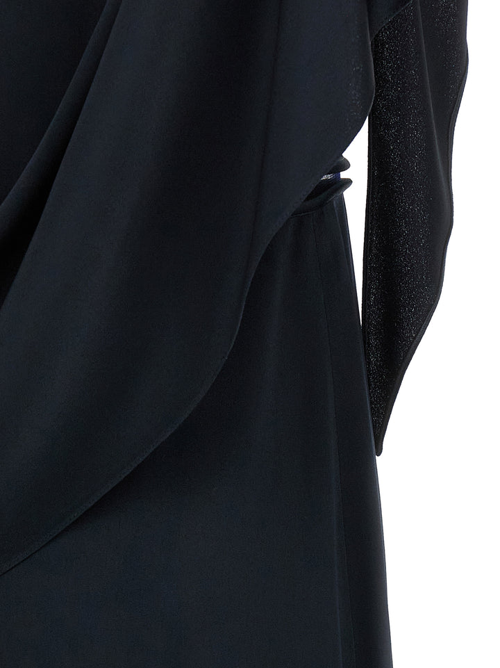 Fabiana Filippi Ruffle Dress Dresses - Blue | 0a3e35b92066a7c0c72d45689ee2a1cd968e2813