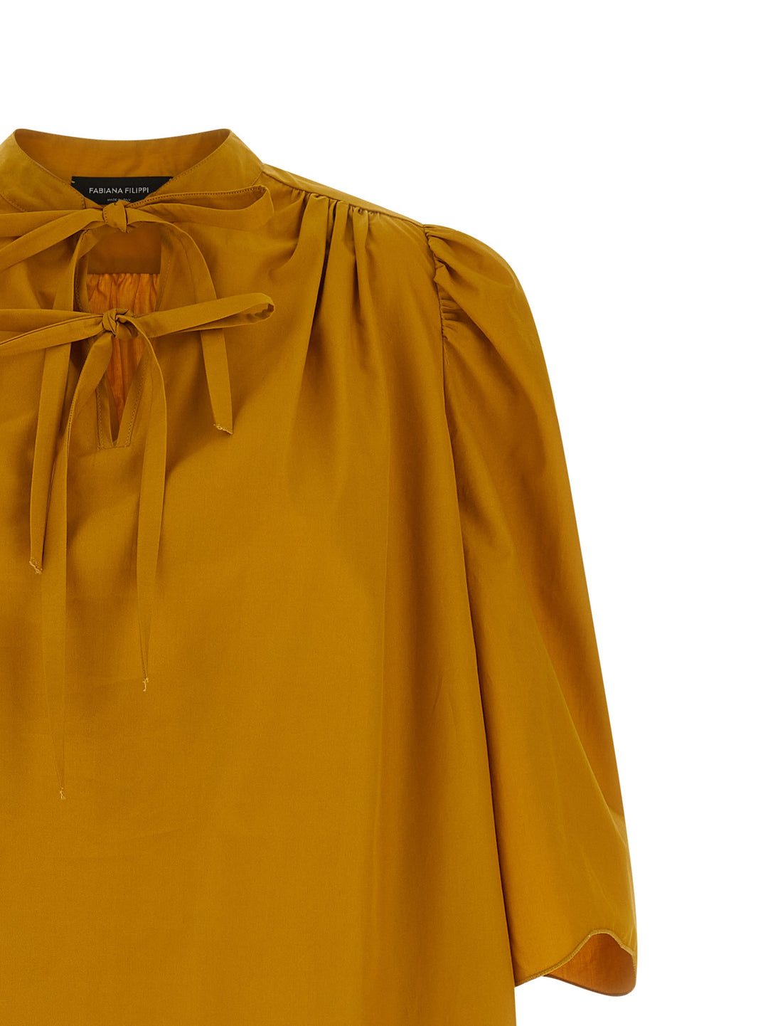 Fabiana Filippi Loose Dress Dresses - Yellow | 4a62eb487fed17f7a19b1d6e83b93468d928cf3e