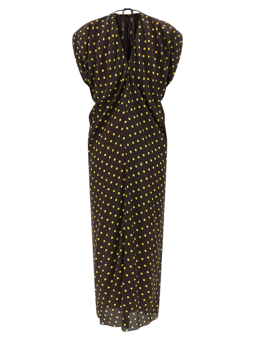 Marni Polka Rhythm Dress Dresses - Brown | c58069b14903294b8996351c99175631ac822438