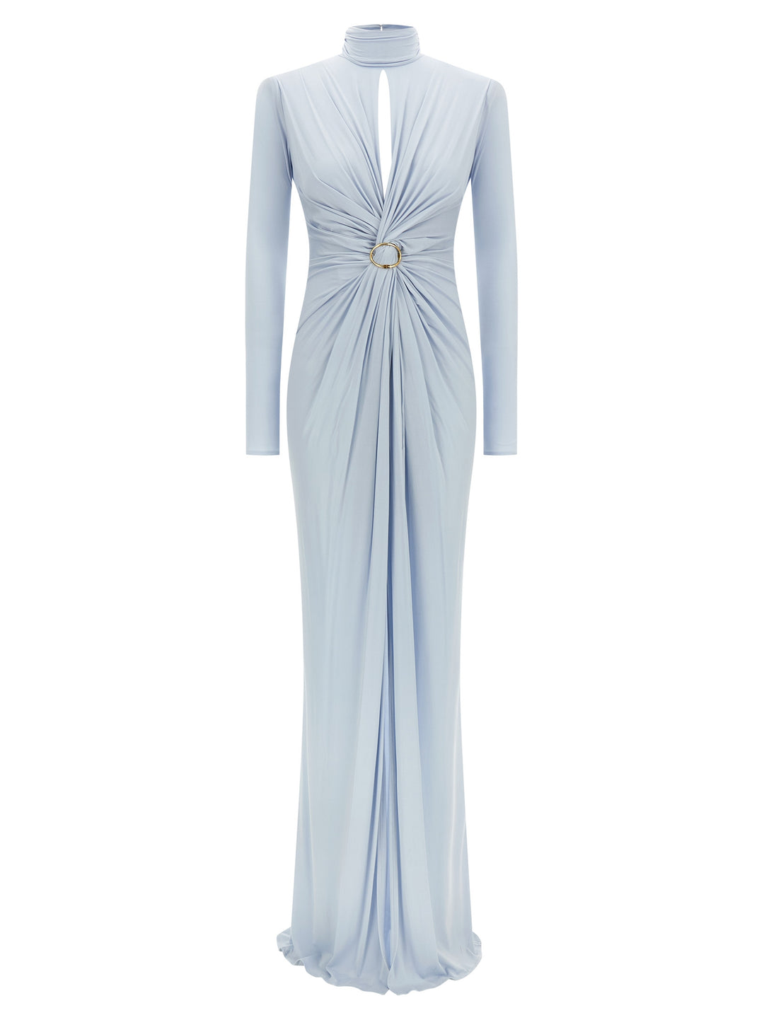 Elisabetta Franchi Red Carpet Dresses - Light Blue | 3fc4ec5d46becb8b5f514ce59fb1a3be482d7d09