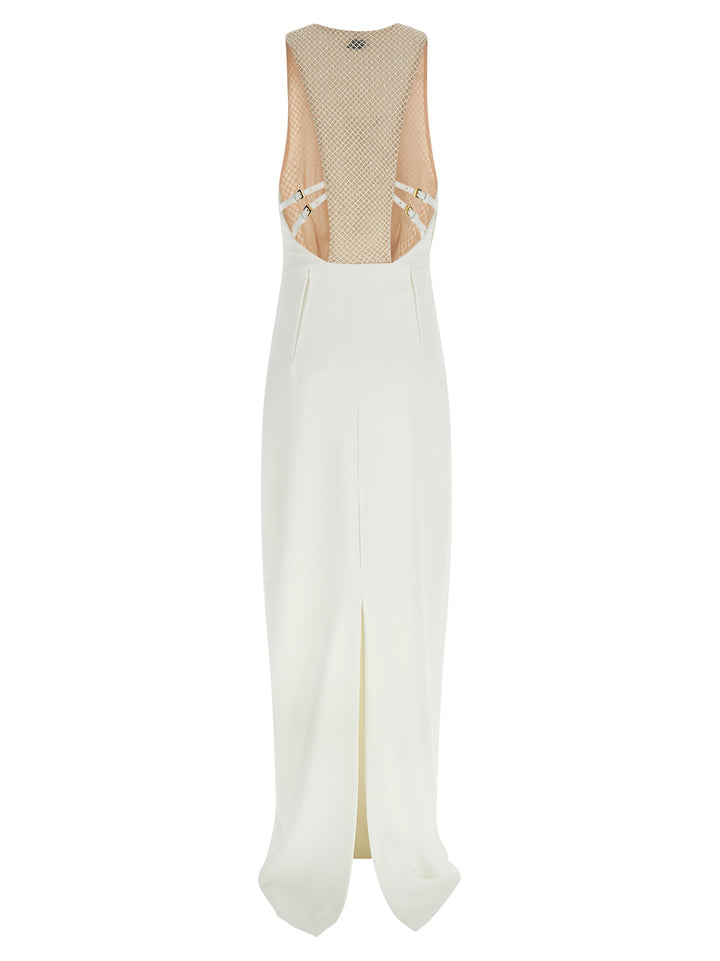 Elisabetta Franchi Red Carpet Dresses - White | f7351bb807d38c188144a8c5f68780e685b5badd