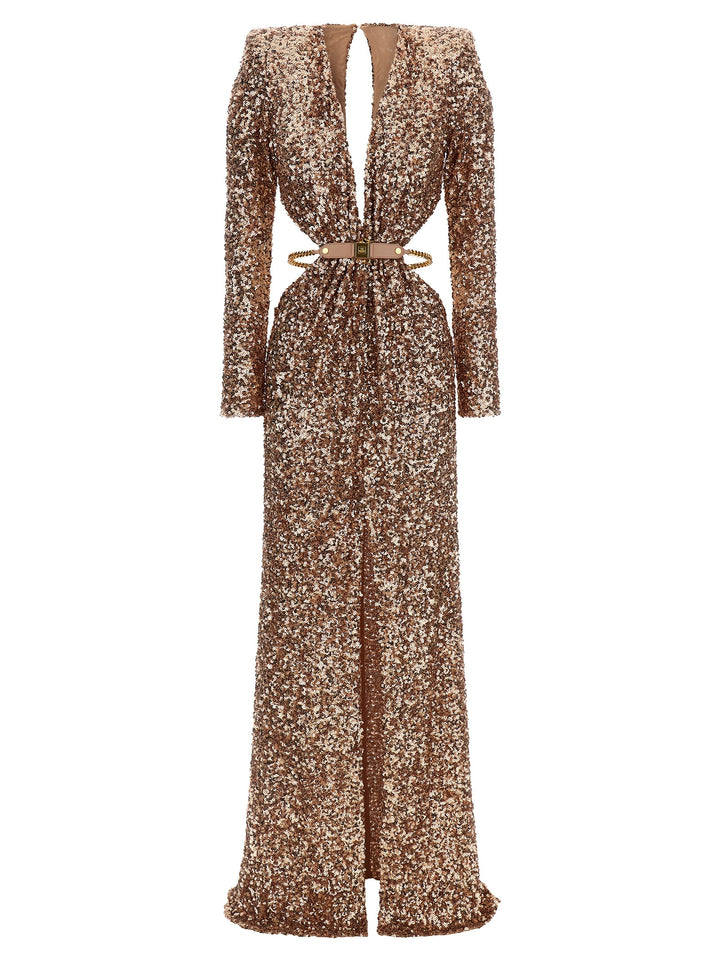 Elisabetta Franchi Red Carpet Dresses - Pink | 03254b400183356edcb104e73d9e38f73d3eff4d