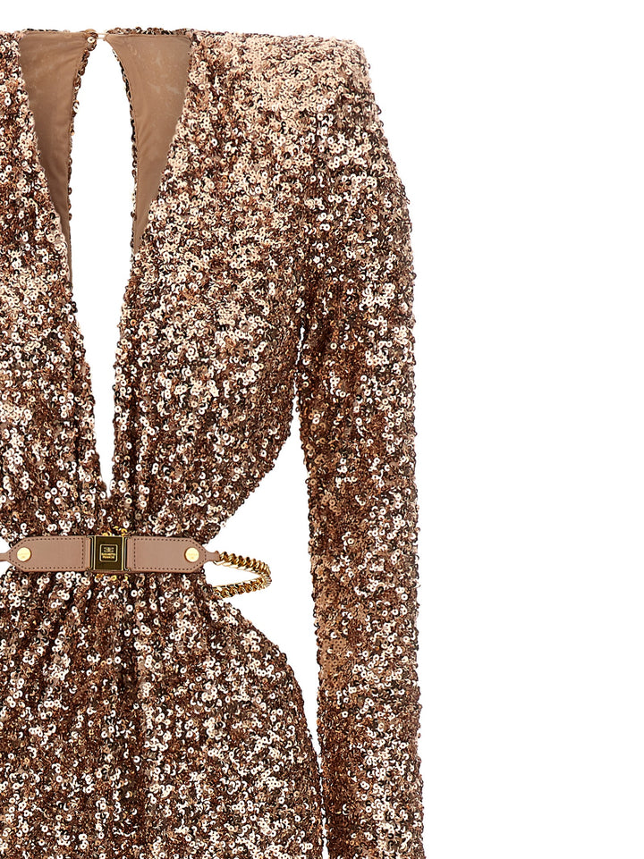 Elisabetta Franchi Red Carpet Dresses - Pink | 01e0cb5da435517ec5147c8935bce43dad76f065