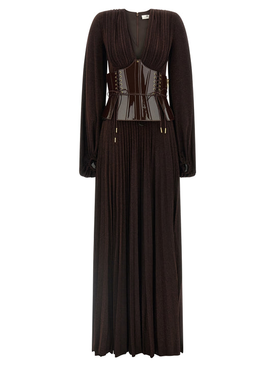 Red Carpet Dresses Brown