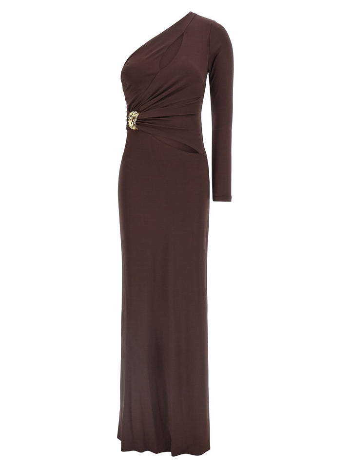 Elisabetta Franchi Red Carpet Dresses - Brown | cd41dc44274d791223a26686eba3e0240458ffd5