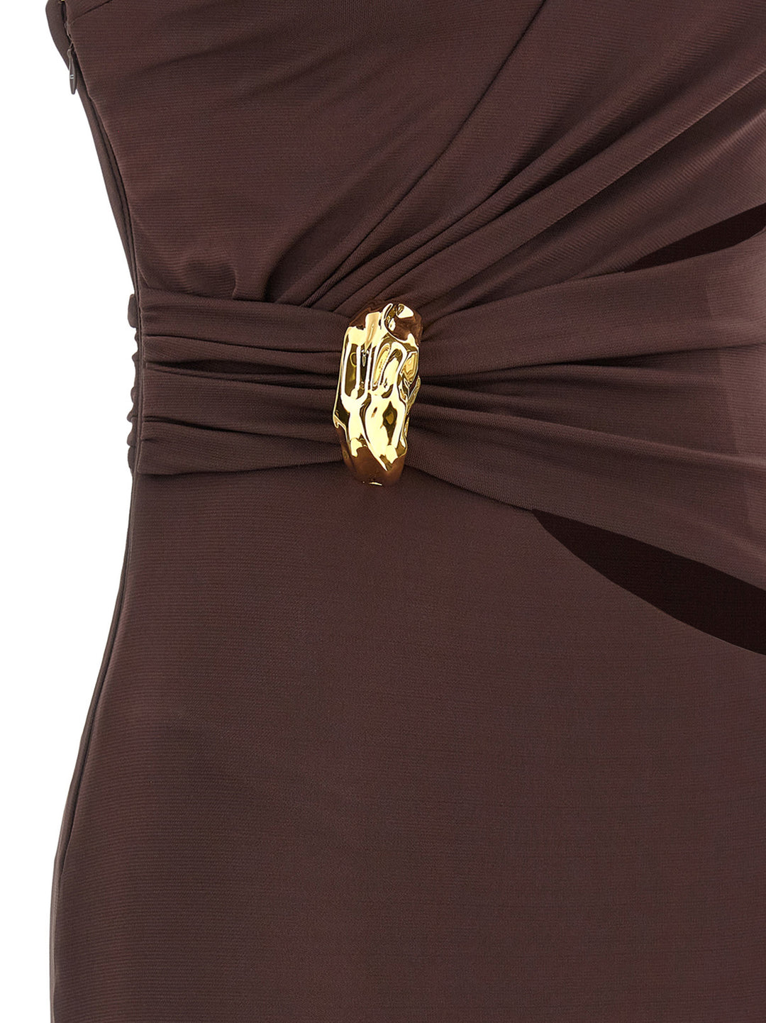 Elisabetta Franchi Red Carpet Dresses - Brown | d633502a01dcce6eed43bceb4c4b3d131695475c