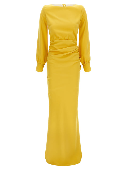 Red Carpet Dresses Yellow