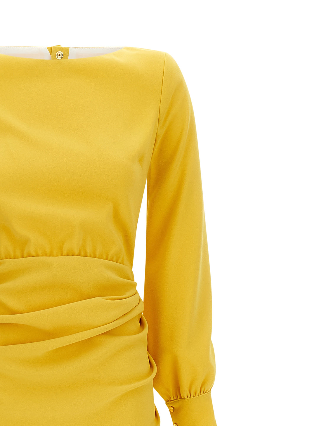 Elisabetta Franchi Red Carpet Dresses - Yellow | c329efea25b741417e7deebefec1d9af7558fed2