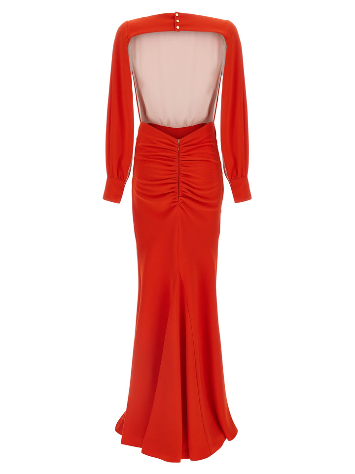 Elisabetta Franchi Red Carpet Dresses - Red | f75157ad14932331a39e42ab785e763b4f335e2c