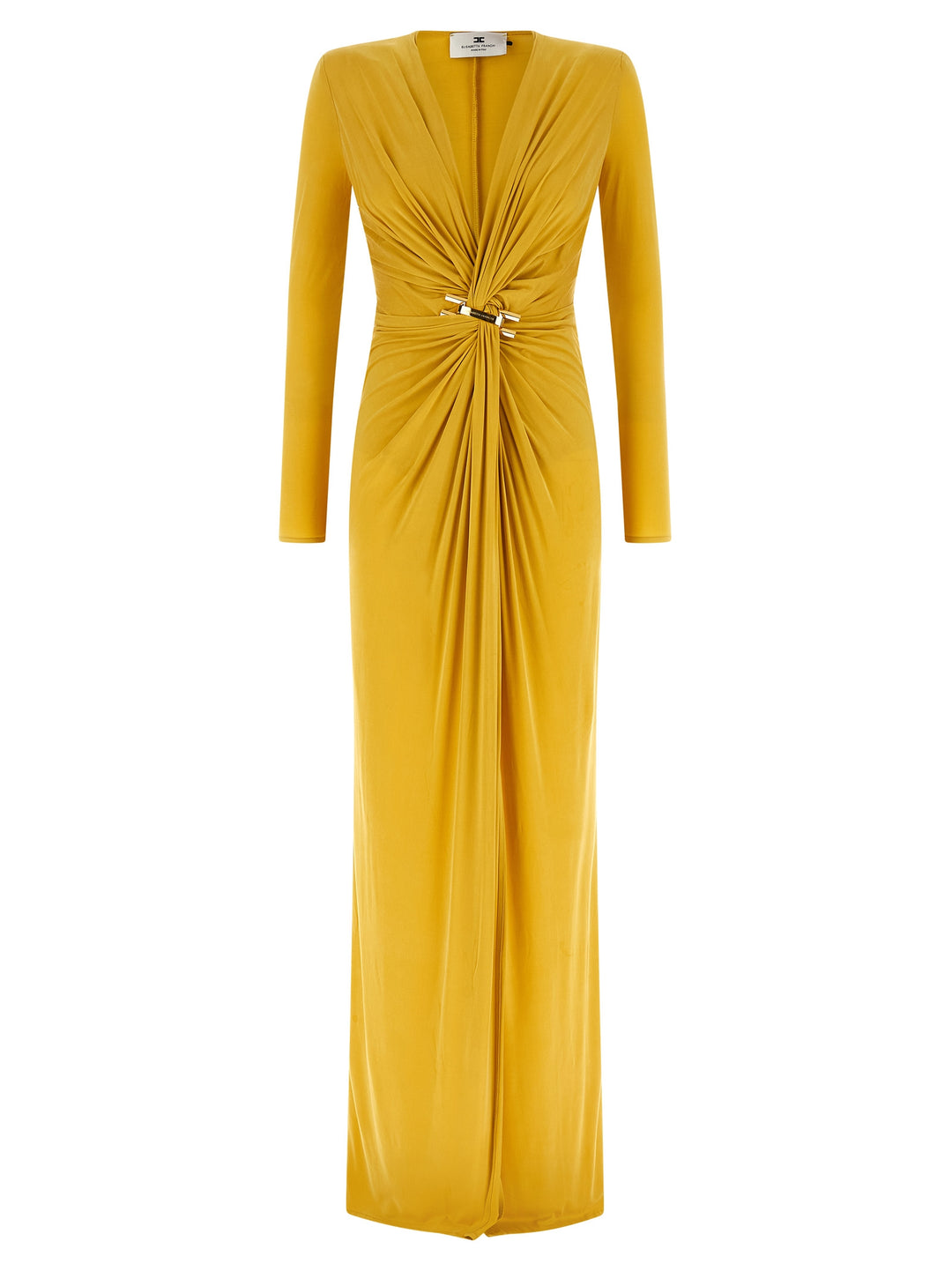 Elisabetta Franchi Red Carpet Dresses - Yellow | d14f430ecac6c4d4a3760f131cfd14735f90c141