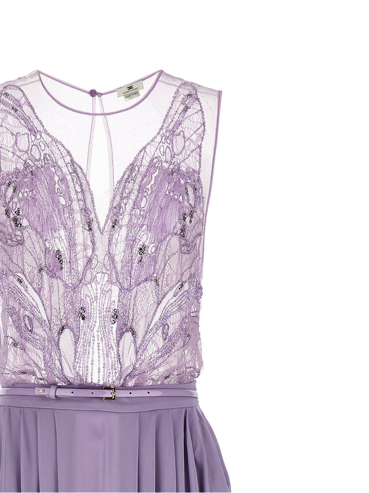 Elisabetta Franchi Red Carpet Dresses - Purple | 3568b3e33faecb10c7baa48a0a4c168047a1b161